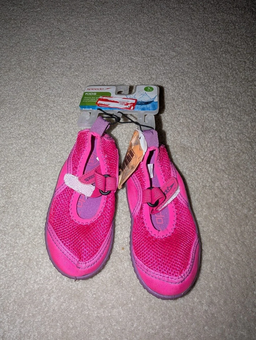 Nwt Speedo Kids Shoes Sz S 5/6